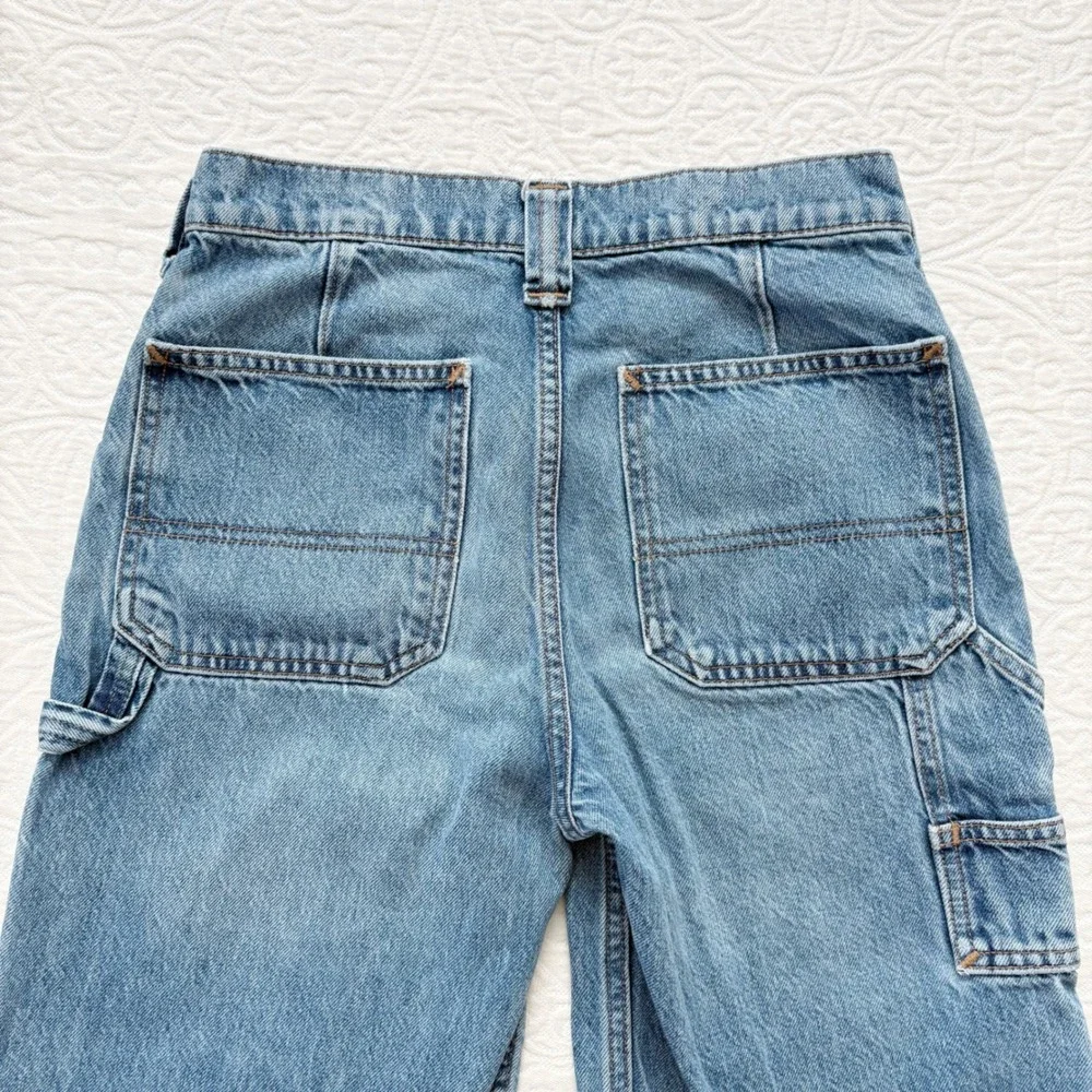 Gap Girls'‎ Carpenter Jeans, Medium Wash (Sz 12)